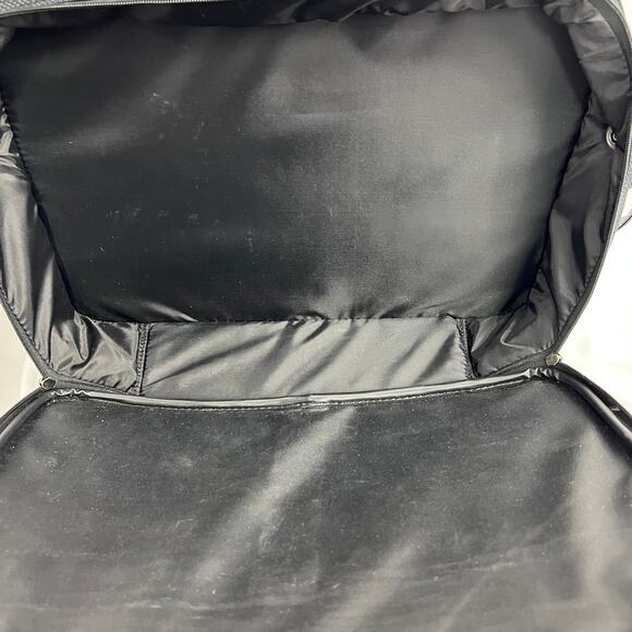 Samsonite Black Computer Bag With Leather Strap 261 700 Series Travel Durable - Picture 9 of 11